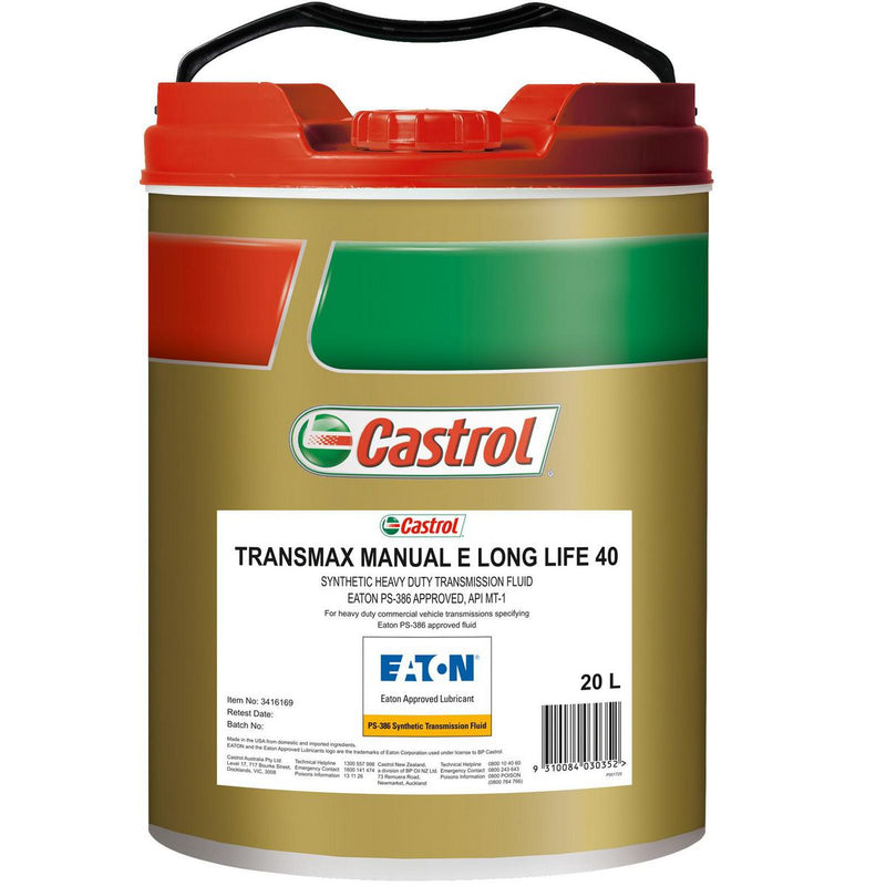 Castrol Transmax Manual E LL Transmission Fluid 20L