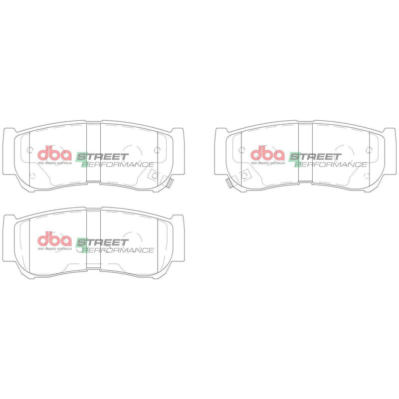 DBA SP Performance Brake Pad Set DB2035SP