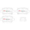 DBA SP Performance Brake Pad Set DB15018SP