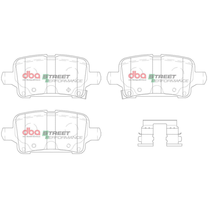 DBA SP Performance Brake Pad Set DB15018SP