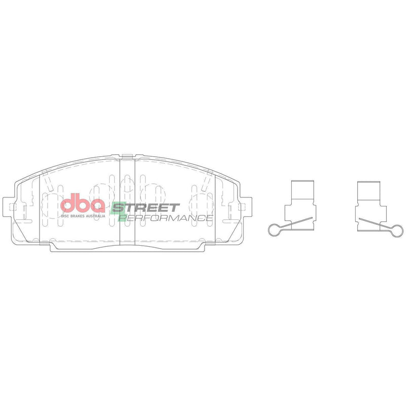 DBA SP Performance Brake Pad Set DB1328SP