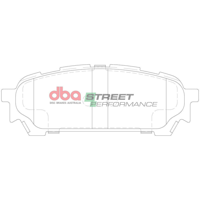 DBA SP Performance Brake Pad Set DB1672SP