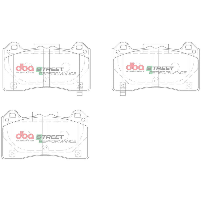 DBA SP Performance Brake Pad Set DB15025SP