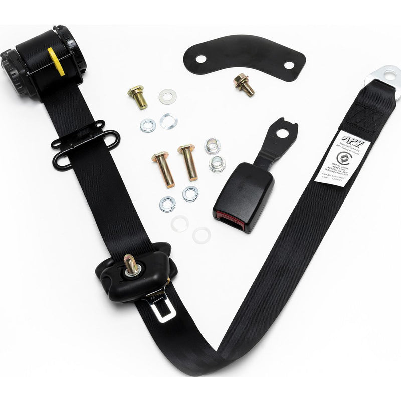 APV Seat Belt Original Equipment Replacement Grey