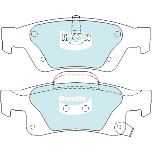 Bendix Ultimate 4WD Brake Pad Set DB2217 ULT4WD