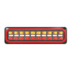 LED Autolamps RHS Stop/Tail/Indicator/Reverse Diffused