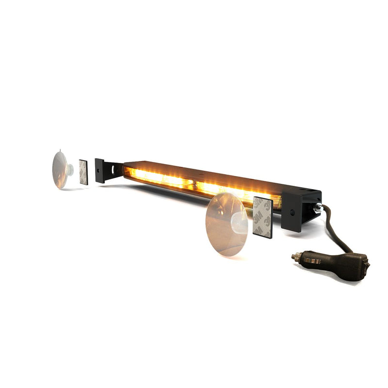 Ecco 12/24V Dual Colour Amber-White Directional
