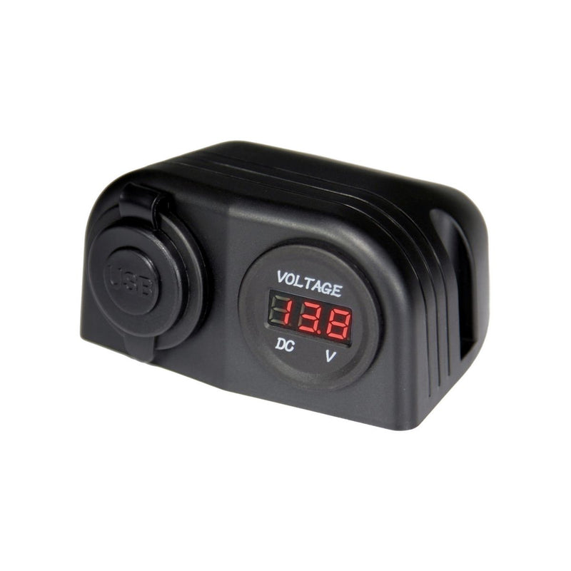 Aerpro Dual DC USB Car Charger & DC Voltmeter Housing