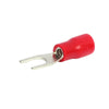 Aerpro Fork Terminal 3.7mm Red 100pc APF6R