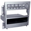 Aerpro Single Din Facia Silver fits Nissan Skyline V35