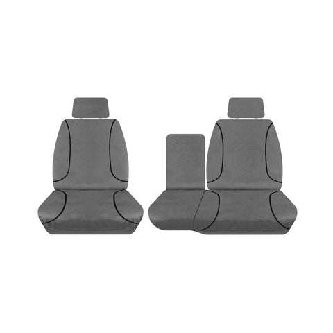 Sperling Tradies Canvas Front Grey Seat Covers Suits