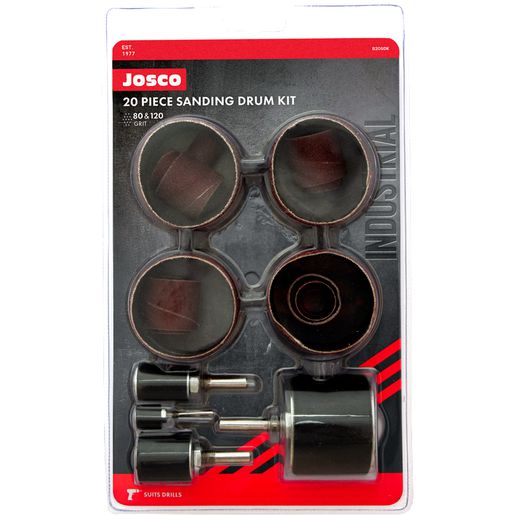 Josco Drum Sanding Kit 20 Piece B20SDK