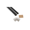 Rhino Rack Roof Rack Gen8 Track Set fits Hilux Dual Cab