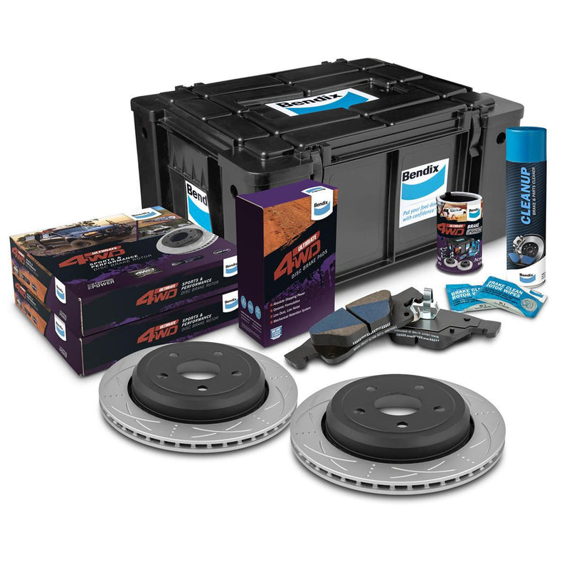 Bendix Ultimate 4x4 Brake Upgrade Kit U4WD-BUK53