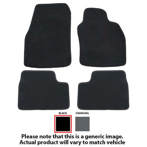 Sunland Car Floor Mats - Black 4 Piece TPD70014
