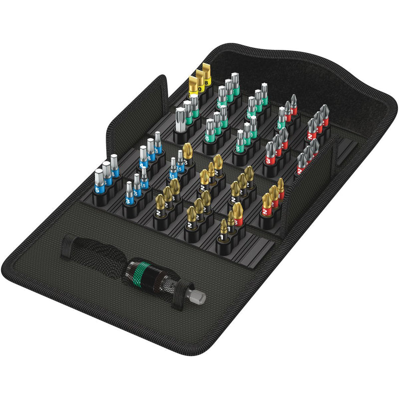 Wera Bit-Safe Insert Bit Set 61 Piece WER057441