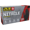 Mechanix Wear Nitrile Disposable Gloves Large Black 100