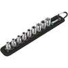 Wera 9 Piece Metric 1/4 Inch Socket Set WER003883