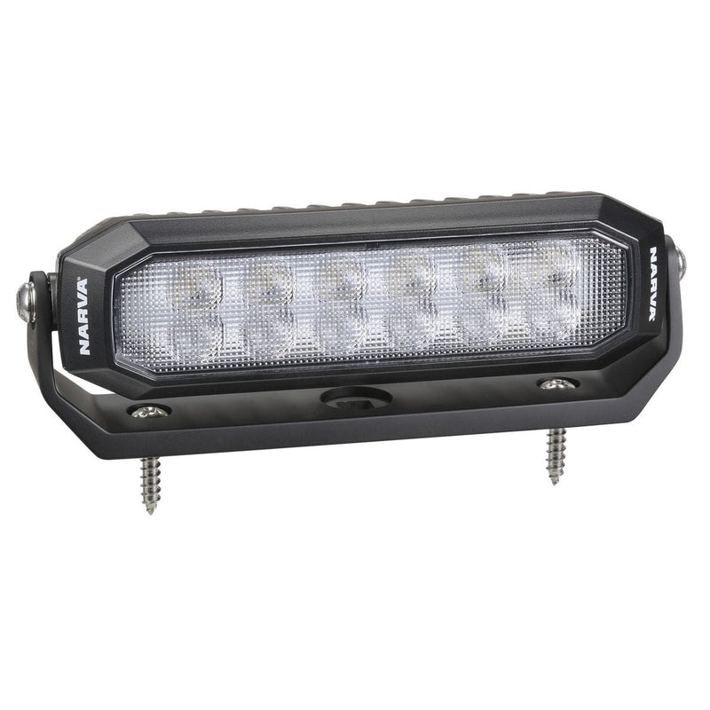Narva Black LED Deck Lamp Dual Colour (Red/White Output)