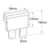 OEX Standard Blade Fuse, 15A Blue - Pack Of 5 ACX1604BL