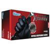 The Glove Company TGC Black Xtra Grip Nitrile Disposable