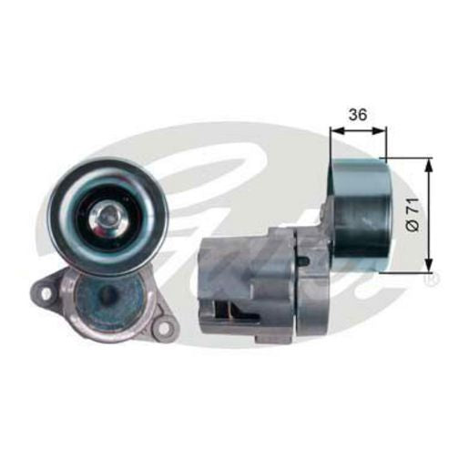 Gates Automatic Belt Tensioner 39133