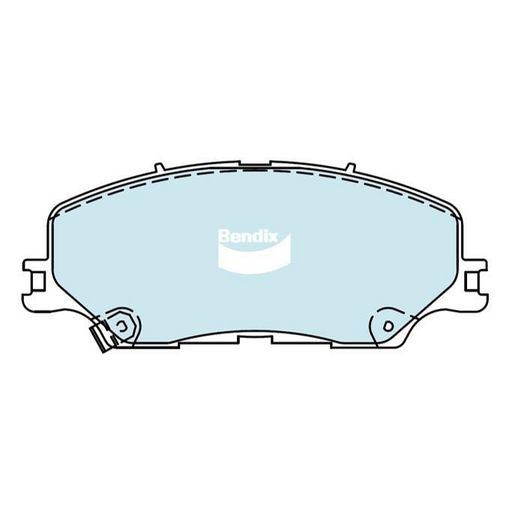Bendix 4x4 Brake Pad Set DB2533 4WD