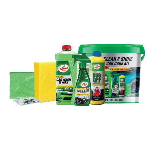 Turtle Wax Clean and Shine Kit 7pc