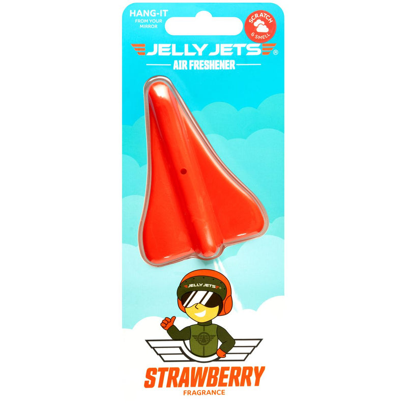 Jelly Jets Hang-It Strawberry Air Freshener 52 JJH006