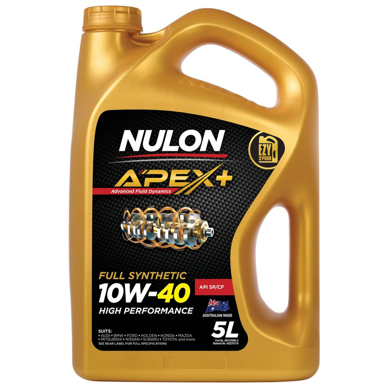 Nulon Apex+ 10W-40 Long Life Performance Engine Oil 5L