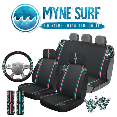 Myne 8 Piece Car Seat Cover Set - Tropicana 4402542