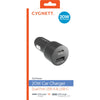 Cygnett Carpower 20W Car Charger Dual Port Usb-A & Usb-C