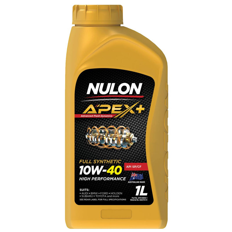 Nulon Apex+ 10W-40 Long Life Performance Engine Oil 1L