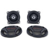 JVC 4in. 2-Way Speaker CS-DR421