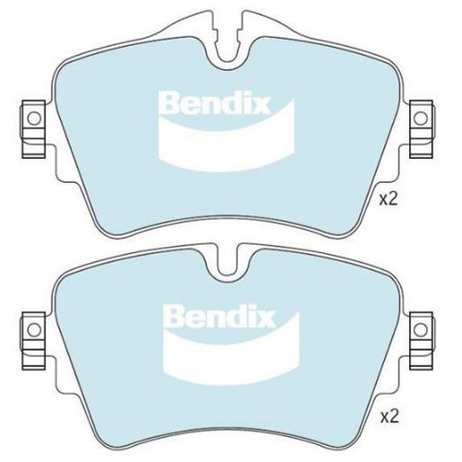 Bendix Brake Pad Set - Euro+ DB2493 Euro+