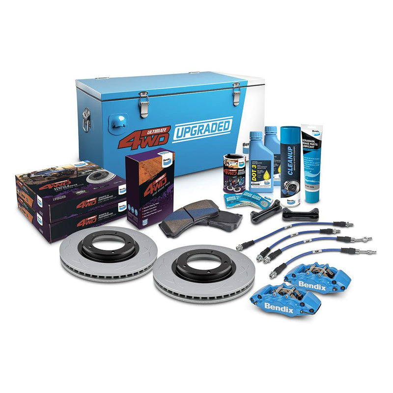 Bendix Ultimate 4x4 Brake Upgrade Kit Front U4WD-BBUK216F