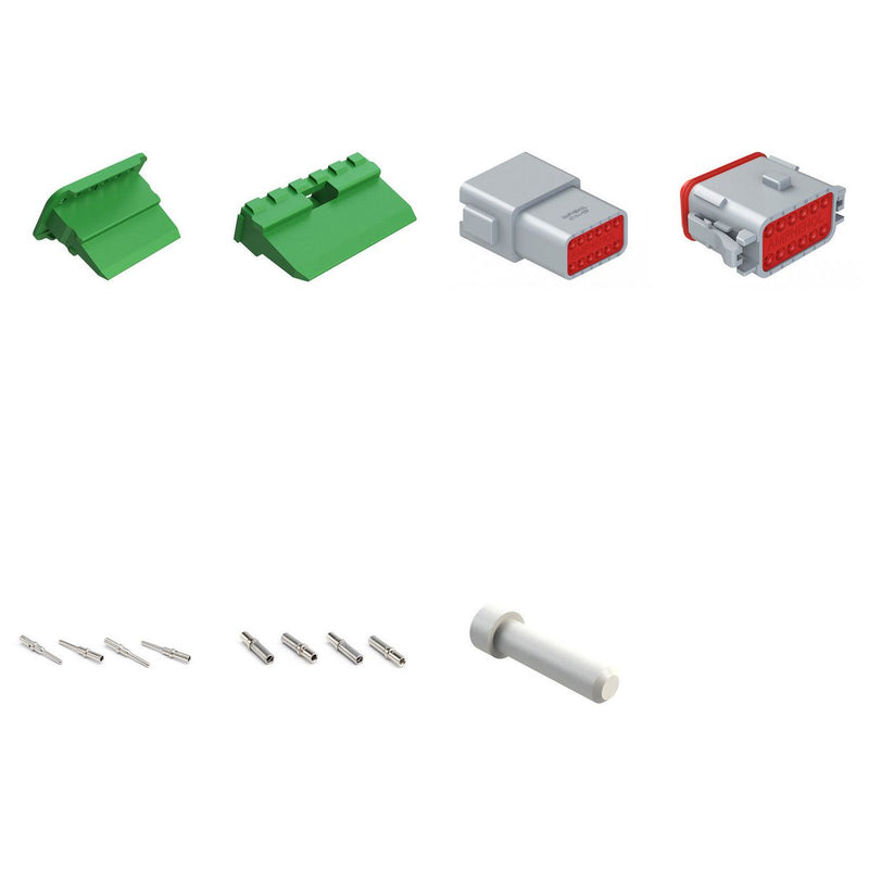 Amphenol At #16 - 12 Way 10 Kits AT12PS-Kitgb/10
