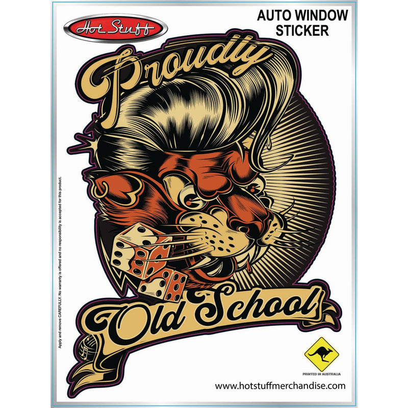 Hotstuff Old School Auto Sticker SH571
