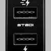 Stedi Dual USB fits Isuzu DMaxHolden Colorado 2012On