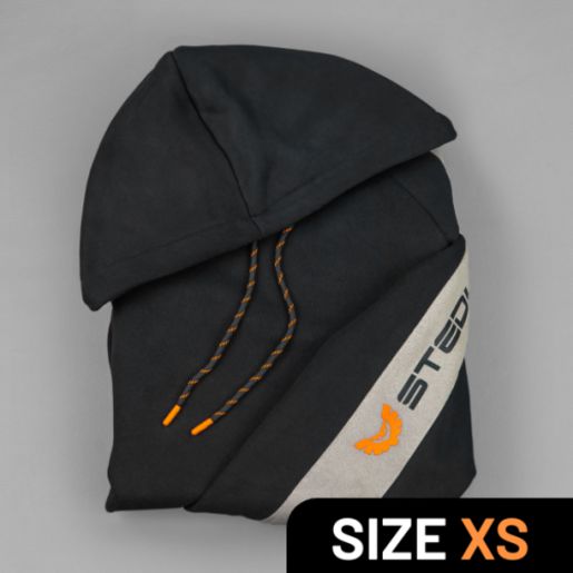 Stedi Hoodie Sleeve Jumper Black XS Merchhoodslvxs