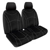 Sperling Getaway Neoprene Front Black -Silver Stitch Seat