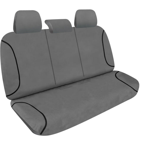 Sperling Tradies Canvas Rear Grey Seat Covers Suits Hilux