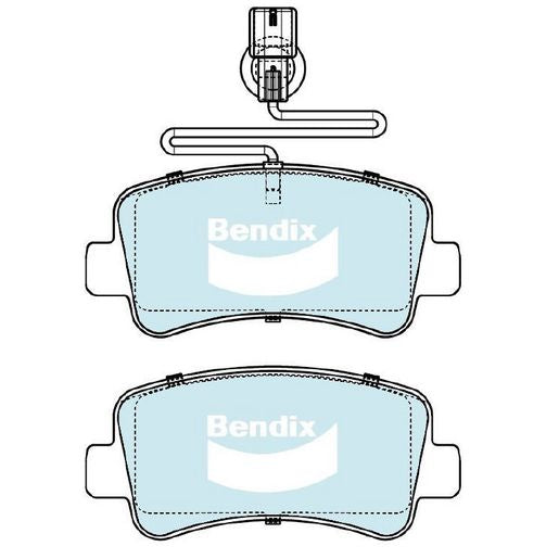 Bendix HD Disc Pad Set DB2478 HD