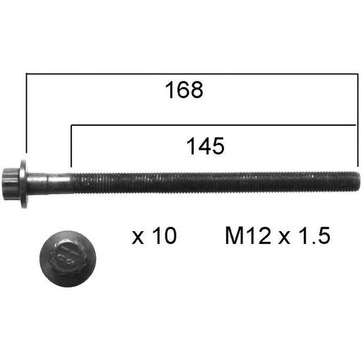 Permaseal Head Bolt Set HBS284