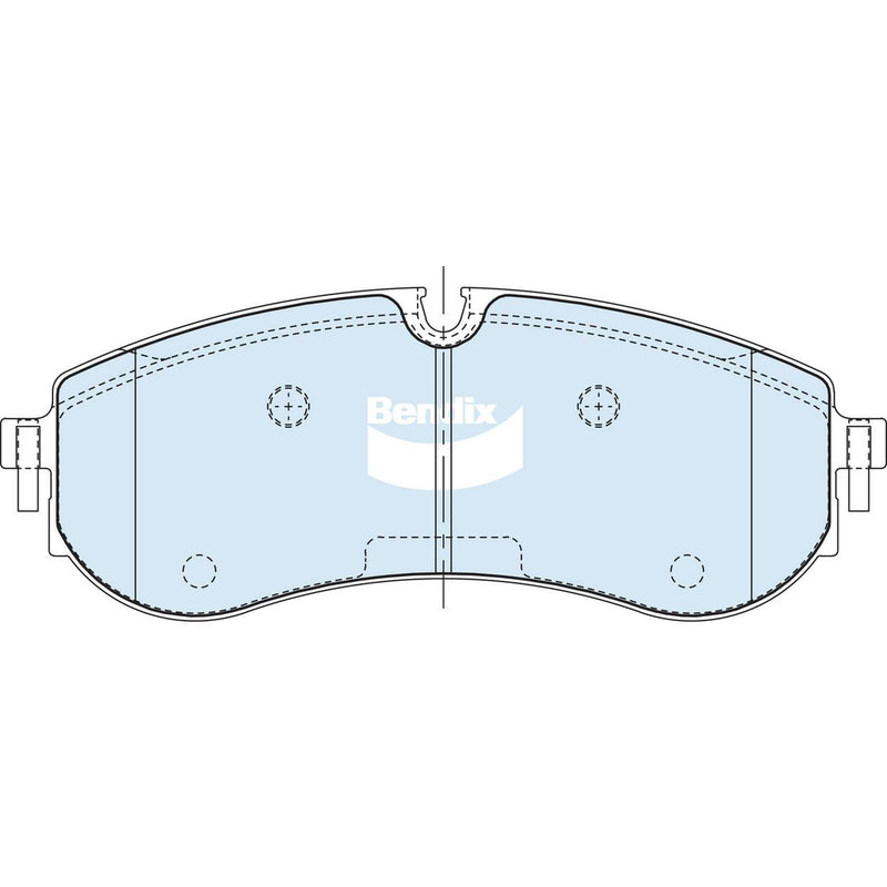 Bendix Heavy Duty Brake Pad Set Rear DB2684 HD