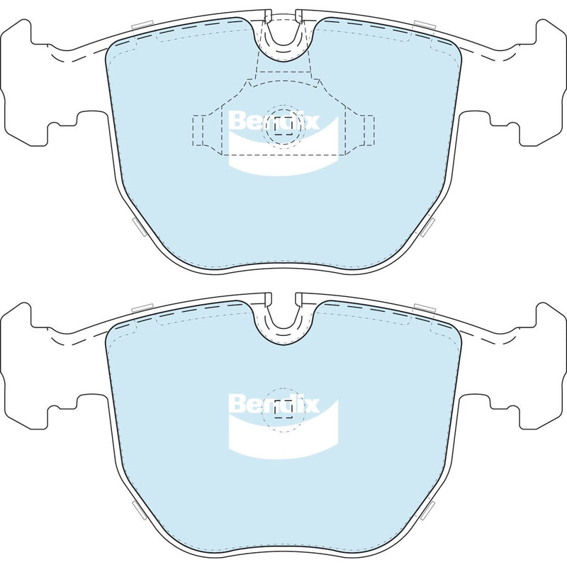 Bendix Ultimate+ Brake Pad Set Front DB1409 Ultplus