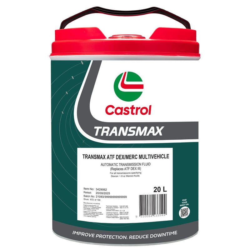 Castrol Transmax ATF Dex/Merc MultiVehicle Auto Trans