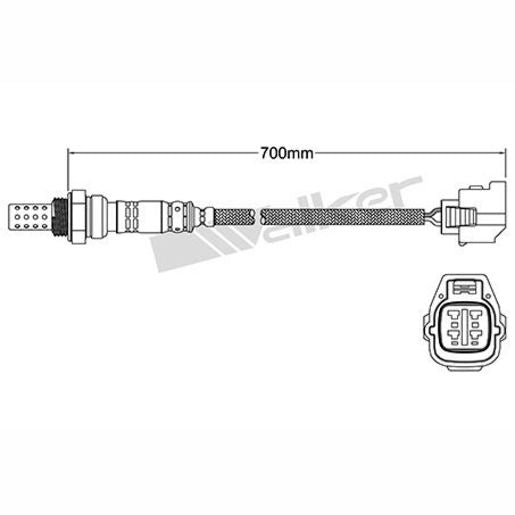 OEX Oxygen Sensor Walker Usa OOS5048