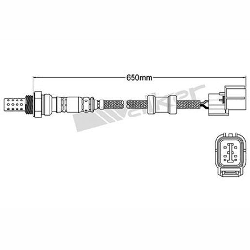 OEX Oxygen Sensor Delphi OOS1280