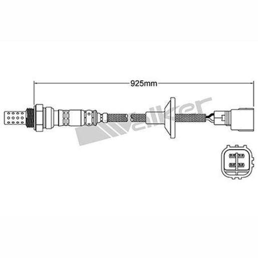 OEX Oxygen Sensor Walker Usa OOS5197